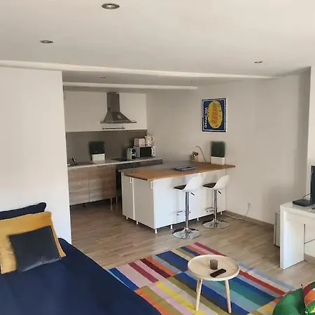 Apartment Spacieux Sushi - 1 Lit Double - Rue Calme- Centre Charleville-Mézières